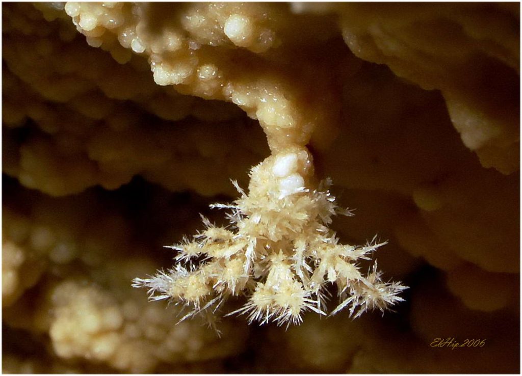 Aragonity Jaskyňa Starý hrad