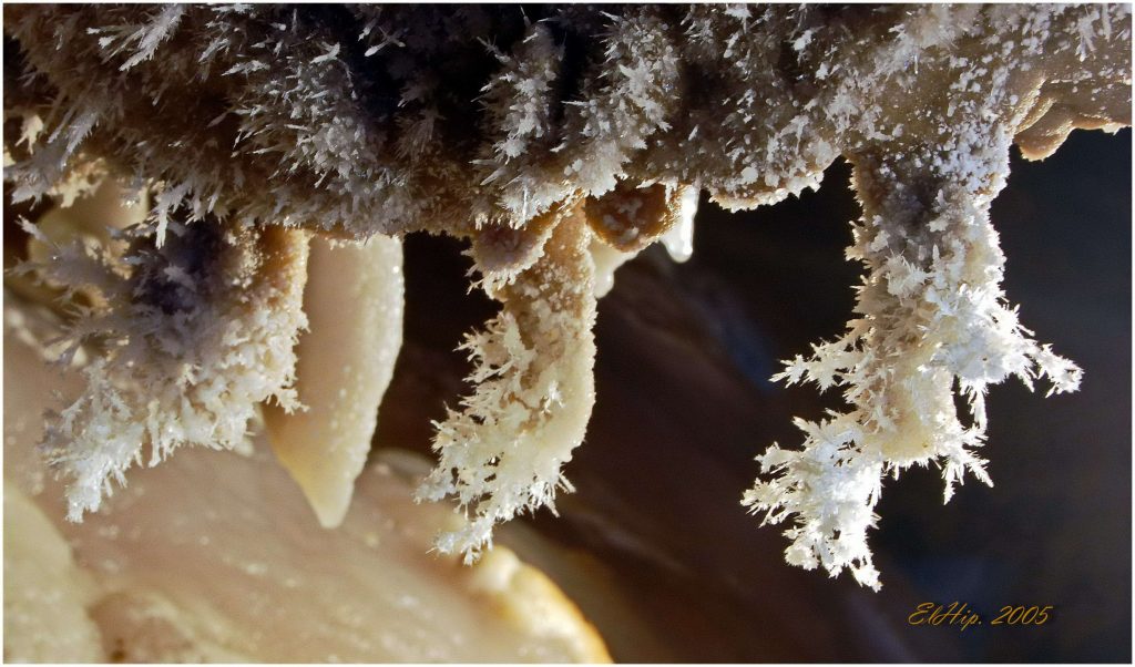 Aragonity Jaskyňa Starý hrad