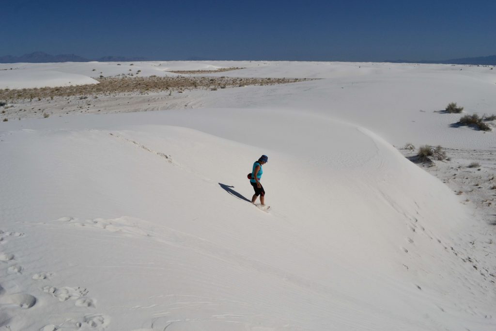White Sands , Biele piesky