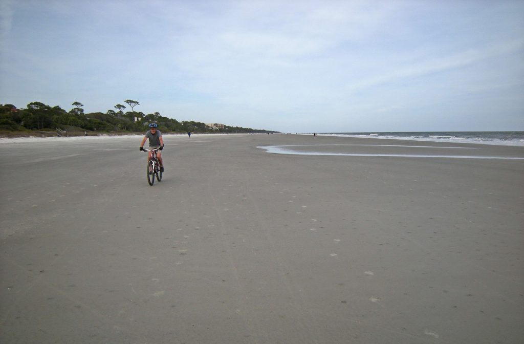 Plážová cyklistika